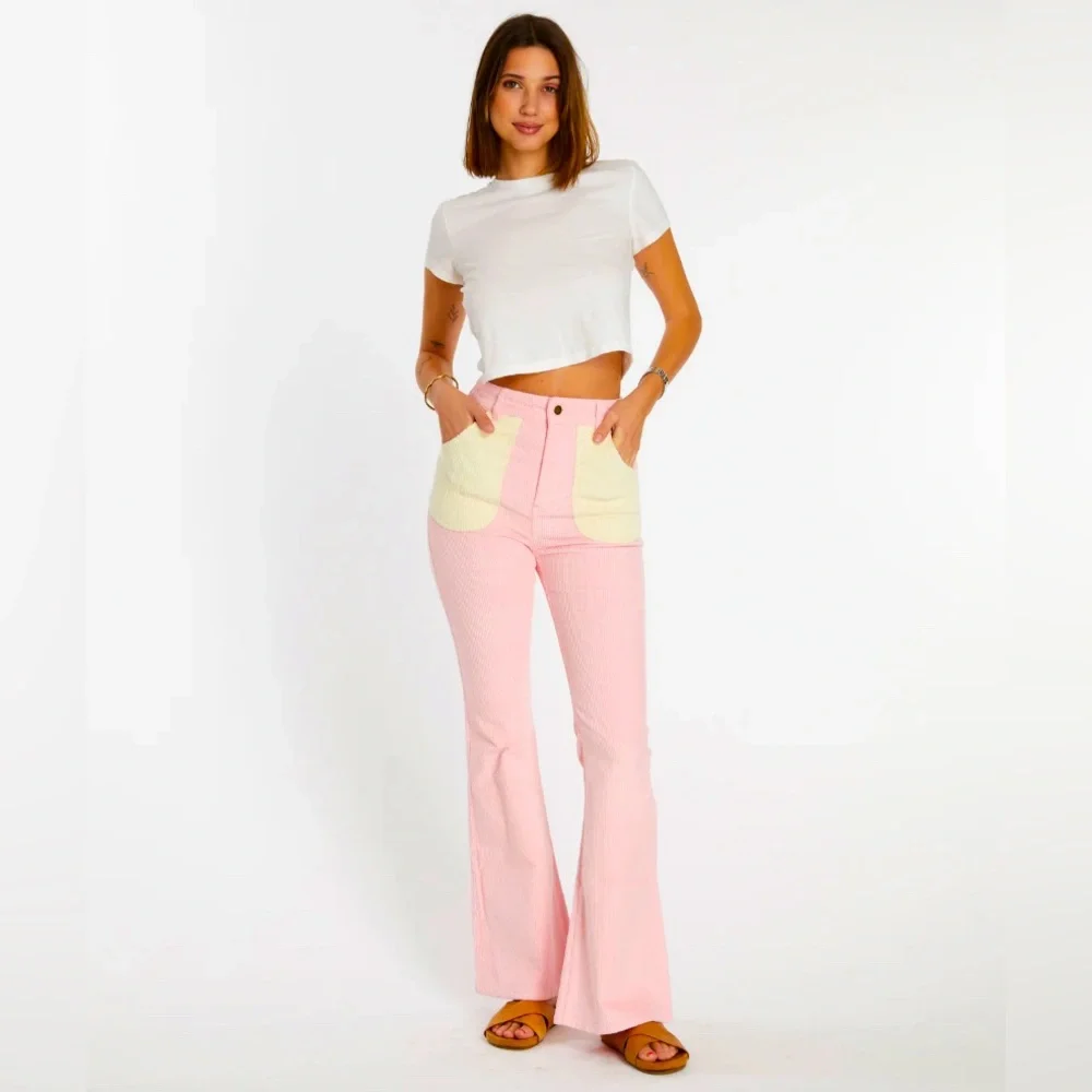 NWT HAMMIES Retro Corduroy Bell Bottoms |Size 30 - Picture 2 of 5